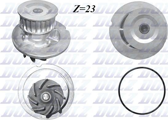 DOLZ O270 - Water Pump autospares.lv