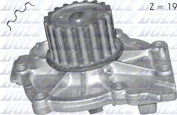 DOLZ R304 - Water Pump autospares.lv