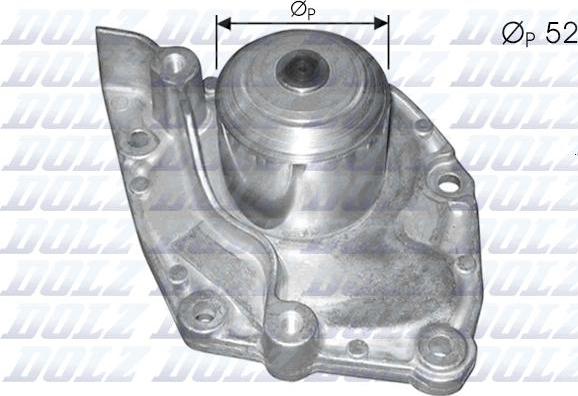 DOLZ R229 - Water Pump autospares.lv