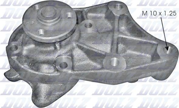 DOLZ S155 - Water Pump autospares.lv