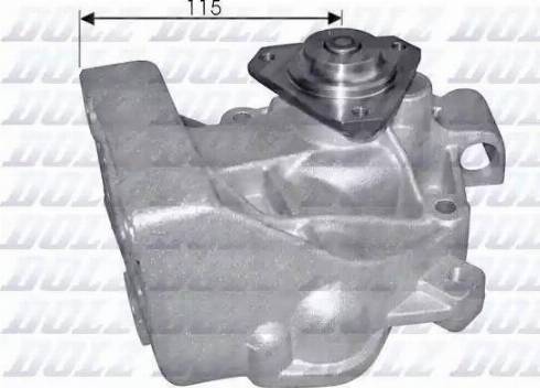 RIDER RD.150165983 - Water Pump autospares.lv