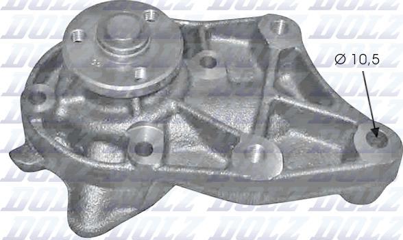 DOLZ S162 - Water Pump autospares.lv