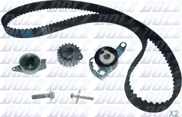 DOLZ SKD029 - Timing Belt Set autospares.lv