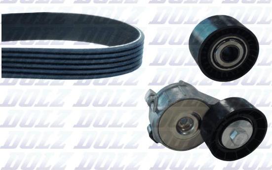 DOLZ SKD198A - Timing Belt Set autospares.lv