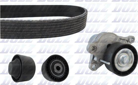 DOLZ SKD206A - Timing Belt Set autospares.lv