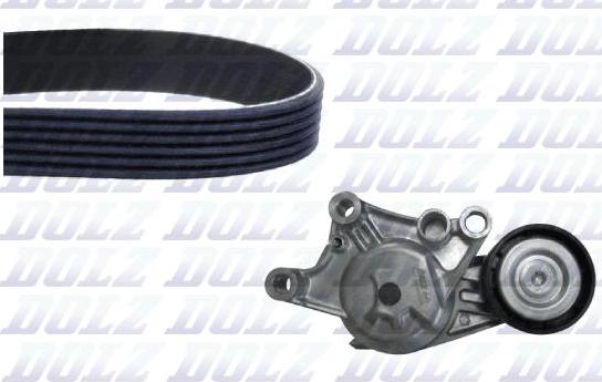 DOLZ SKD218A - Timing Belt Set autospares.lv