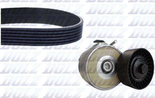 DOLZ SKD227A - Timing Belt Set autospares.lv