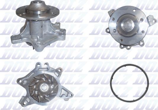 DOLZ T262 - Water Pump autospares.lv