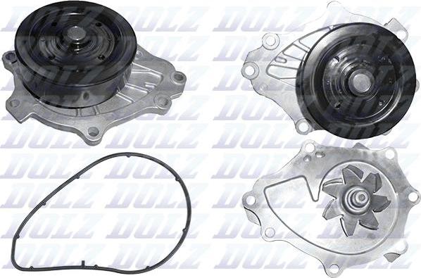 DOLZ T231 - Water Pump autospares.lv