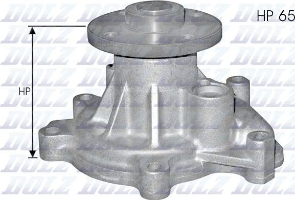 DOLZ T224 - Water Pump autospares.lv