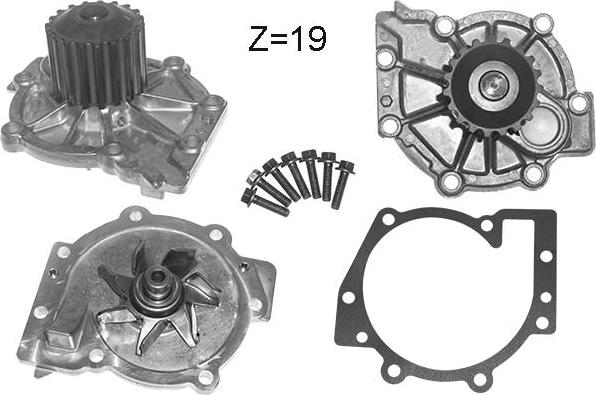 DOLZ V211 - Water Pump autospares.lv