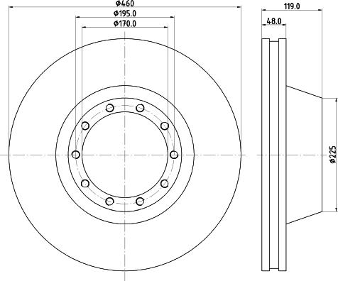 Textar 93084000 - Brake Disc autospares.lv