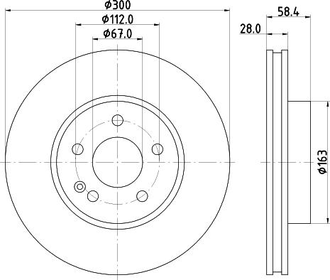 DON PCD19482 - Brake Disc autospares.lv