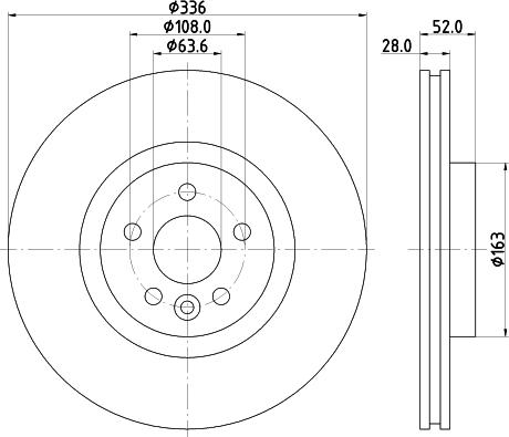 DON PCD15781 - Brake Disc autospares.lv