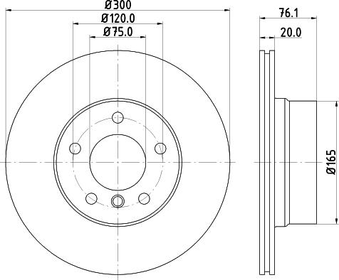 DON PCD13902 - Brake Disc autospares.lv