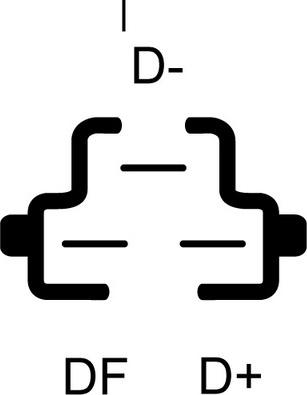 DRI 215001452 - Alternator autospares.lv