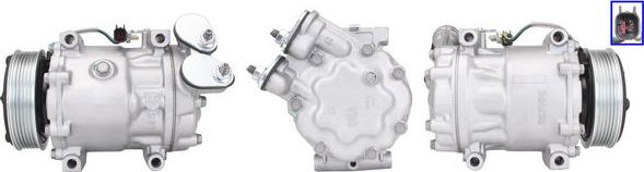 DRI 700510950 - Compressor, air conditioning autospares.lv