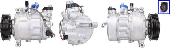 DRI 700510952 - Compressor, air conditioning autospares.lv