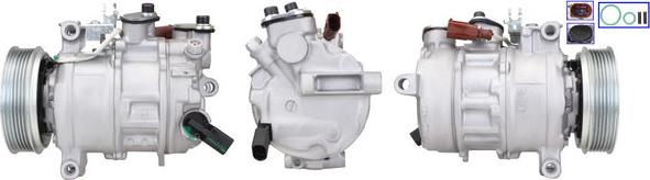 DRI 700510966 - Compressor, air conditioning autospares.lv