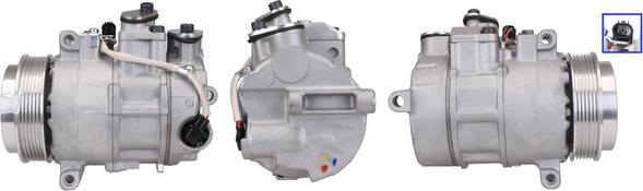 DRI 700510915 - Compressor, air conditioning autospares.lv