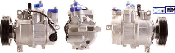 DRI 700510459 - Compressor, air conditioning autospares.lv