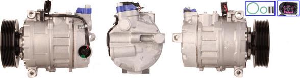 DRI 700510469 - Compressor, air conditioning autospares.lv