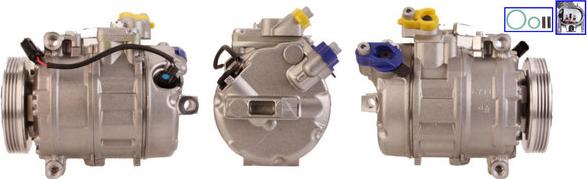 DRI 700510472 - Compressor, air conditioning autospares.lv