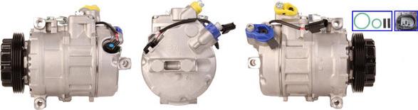 DRI 700510508 - Compressor, air conditioning autospares.lv