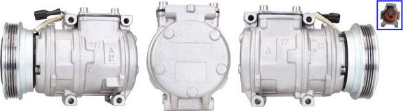 DRI 700510517 - Compressor, air conditioning autospares.lv