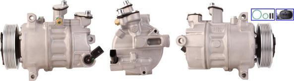 DRI 700510535 - Compressor, air conditioning autospares.lv