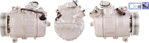 DRI 700510649 - Compressor, air conditioning autospares.lv