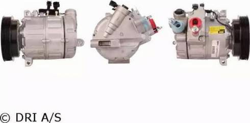 DRI 700510644 - Compressor, air conditioning autospares.lv