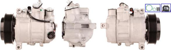 DRI 700510609 - Compressor, air conditioning autospares.lv