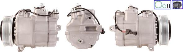 DRI 700510018 - Compressor, air conditioning autospares.lv