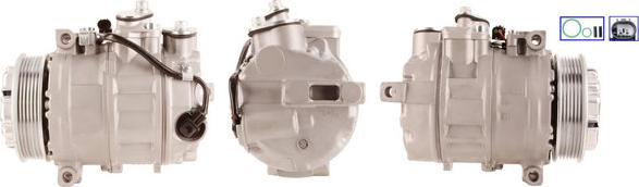 DRI 700510142 - Compressor, air conditioning autospares.lv