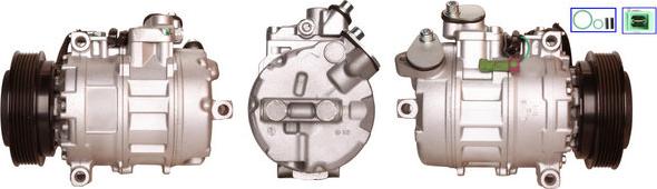 DRI 700510130 - Compressor, air conditioning autospares.lv