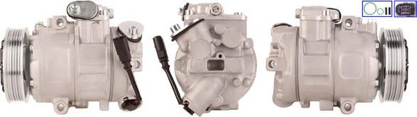 DRI 700510132 - Compressor, air conditioning autospares.lv