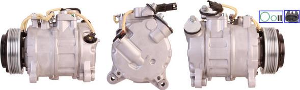 DRI 700510889 - Compressor, air conditioning autospares.lv