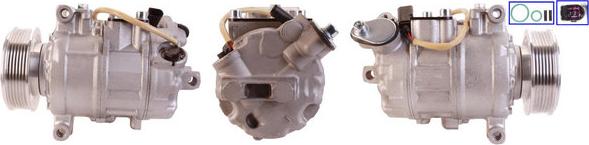 DRI 700510830 - Compressor, air conditioning autospares.lv