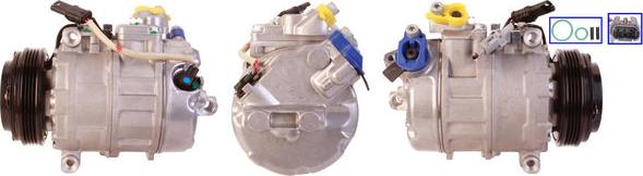 DRI 700510820 - Compressor, air conditioning autospares.lv