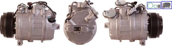 DRI 700510828 - Compressor, air conditioning autospares.lv