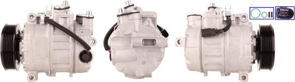 DRI 700510395 - Compressor, air conditioning autospares.lv