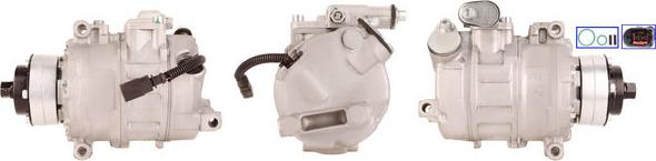 DRI 700510397 - Compressor, air conditioning autospares.lv