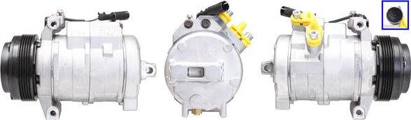 DRI 700510265 - Compressor, air conditioning autospares.lv