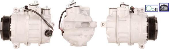 DRI 700510285 - Compressor, air conditioning autospares.lv