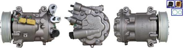 DRI 700511413 - Compressor, air conditioning autospares.lv