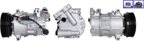 DRI 700511098 - Compressor, air conditioning autospares.lv