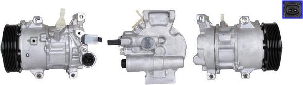 DRI 700511050 - Compressor, air conditioning autospares.lv