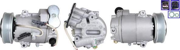 DRI 700511069 - Compressor, air conditioning autospares.lv