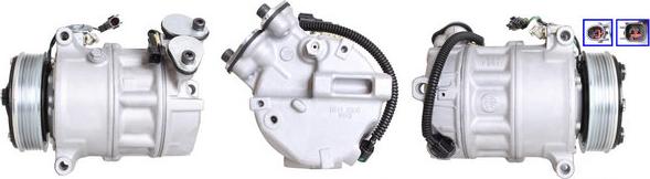 DRI 700511010 - Compressor, air conditioning autospares.lv